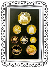 1997 Proof Set-25th Anniversary 1972 Canada/Russia Hockey Series
