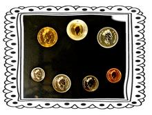 1998 7 Coin Specimen Set-Bear