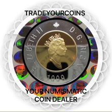 1999 Canada Proof  Twoonie, Sterling Silver Two Dollars Coin