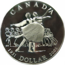 2001 Proof Set-50th Anniv. National Ballet of Canada