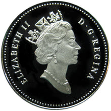 2001 Canada Fifty Cents Silver proof Heavy cameo