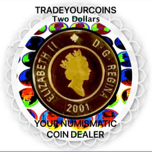 2001 Canada Proof Twoonie, Sterling Silver Two Dollars Coin