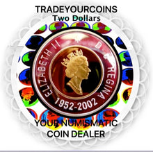 2002 Canada Proof Twoonie, Sterling Silver Two Dollars Coin