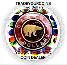 2002 Canada Proof Twoonie, Sterling Silver Two Dollars Coin