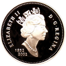 2002 Canada Fifty Cents Silver proof Heavy cameo