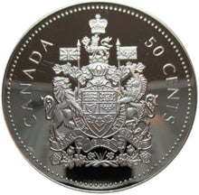 2002 Canada Fifty Cents Silver proof Heavy cameo