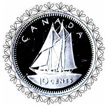 1953-2003 Canada Ten Cents Silver proof Heavy cameo