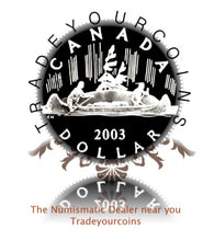 2003 Canada Silver Proof Dollar-50th Anniversary of the Coronation of Queen Elizabeth-Voyageur