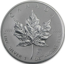 2004 Silver maple Leafs, Zodiac Privy Mark Set of 12 Coins