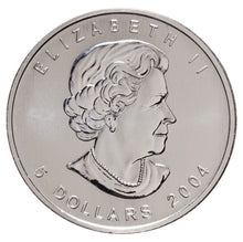 2004 Silver maple Leaf with Privy Marks-Alphonse Desjardins