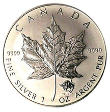 2004 Silver maple Leafs, Zodiac Privy Mark Set of 12 Coins