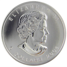 2004 Silver maple Leaf with Color-Winter