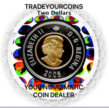 2005 Canada Proof Twoonie, Sterling Silver Two Dollars Coin