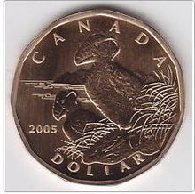 2005 Canada Specimen  Loonie Dollar- Puffin