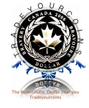 2006 Canada Silver Proof Dollar-Medal of Bravery