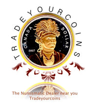 2007 Canada Silver Gold Plated Dollar-Tayendanegea