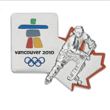 2007 Canada Nickel Plated Steel Quarter - 25 Cents, Bookmark and Lapel Pin-Ice Hockey