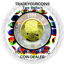 2008 Canada Proof Twoonie, Sterling Silver Two Dollars Coin