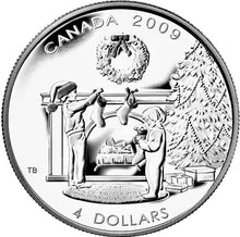 2009 $4 Four Dollars-Hanging The stockings