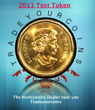 2011 Canada Test Token Loonie