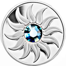 2011 $3 Three Dollars-Birthstone Collection-March-Aquamarine