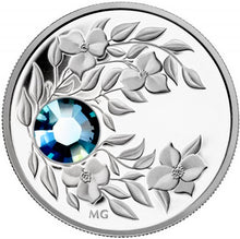 2012 $3 Three Dollars-Birthstone Collection-March-Aquamarine
