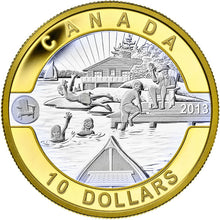 2013 Canada Fine Silver $10 ten dollars O Canada set One, Gold Plated-12 coin