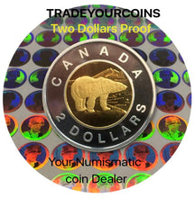 2013 Canada Proof Twoonie, Fine Silver Two Dollars Coin