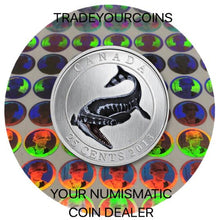 2013 Canada Cupronickel Quarter - 25 Cents Prehistoric Creatures- Tylosaurus Pembinensis