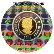 2013 Canada Proof Twoonie, Fine Silver Two Dollars Coin