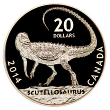 2014 Twenty Dollars Fine Silver, dinosaurs Series-Scutellosaurus