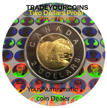 2014 Canada Proof Twoonie, Nickel Two Dollars Coin