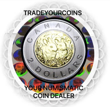 2014 Canada Specimen Twoonie, Nickel Two Dollars-Baby Rabbits