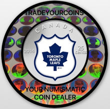 2014 25 Cents-National Hockey League-Toronto Maple Leafs
