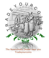 2014 Canada Silver Brillant Uncirculated Dollar-100th Anniversary  of the Declaration of the first World War