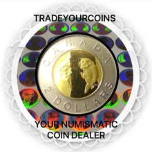 2015 Canada Specimen Twoonie, Nickel Two Dollars-Baby Raccoons