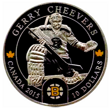 2015 $10 Ten Dollars-Goalies-Gerry Cheevers