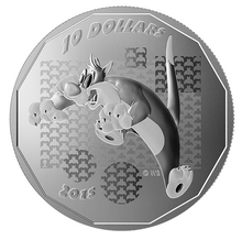 2015 $10 Loony Tunes-"Suffering Succotash"