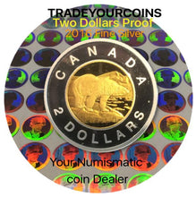 2016 Canada Proof Twoonie, Fine Silver Two Dollars Coin