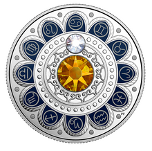 2017 Canada 3$ Three Dollars - Zodiac Series-Cancer