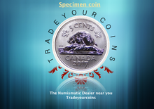 2017 Canada Five Cents Specimen Nickel Beaver