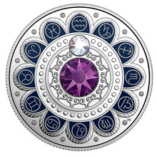 2017 Canada 3$ Three Dollars - Zodiac Series-Aquarius