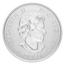 2017 Canada $10 Ten Dollars-Maple leaf Forever 1/2 oz