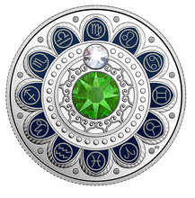 2017 Canada 3$ Three Dollars - Zodiac Series-Virgo