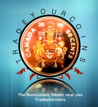 2018 Canada Fine Silver Colourised  Proof Coat of Arms  - 50 Cents