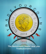 2018 Canada Fine Silver Colourised Twoonie  Proof Polar Bear - 2 Dollars