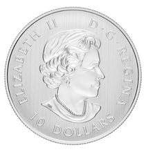 2018 Canada $10 Ten Dollars-Maple leaf Forever 1/2 oz
