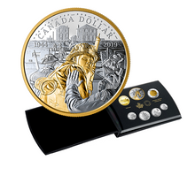 2019 Pure Silver 7-Coin Proof Set - 75th Anniversary of D-Day