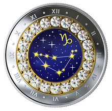 2019 Canada Fine Silver $5 Five Dollars- Birthstones Zodiac Series-Aquarius