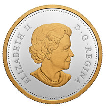 2022 Canada Silver Proof Dollar-Gold Plated - Alexander graham Bell- Great Inventor